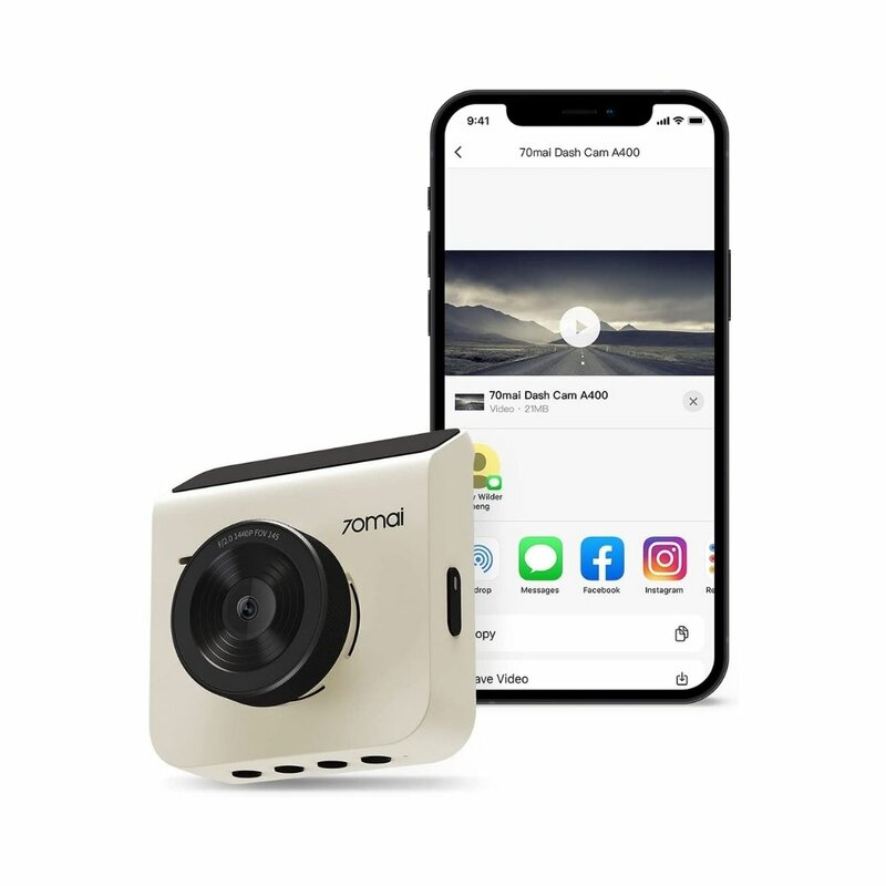 Xiaomi 70mai Dash Cam A400 With Rear Cam Set by Other — view 2
