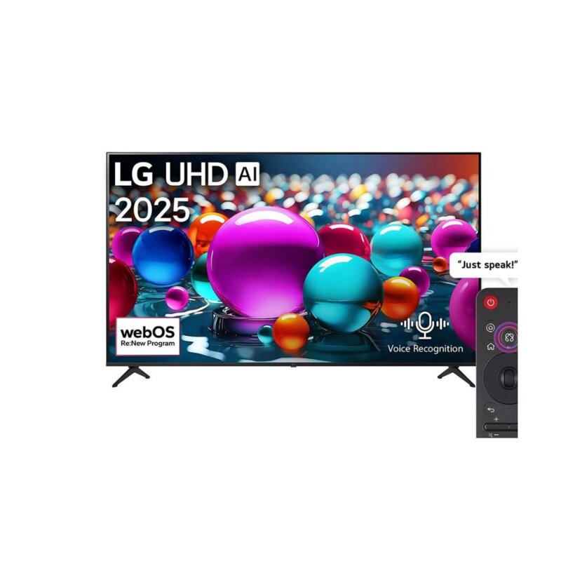 LG 75UA80006 75 Inch 4K UHD Smart TV WebOS 25 AI Processor by LG