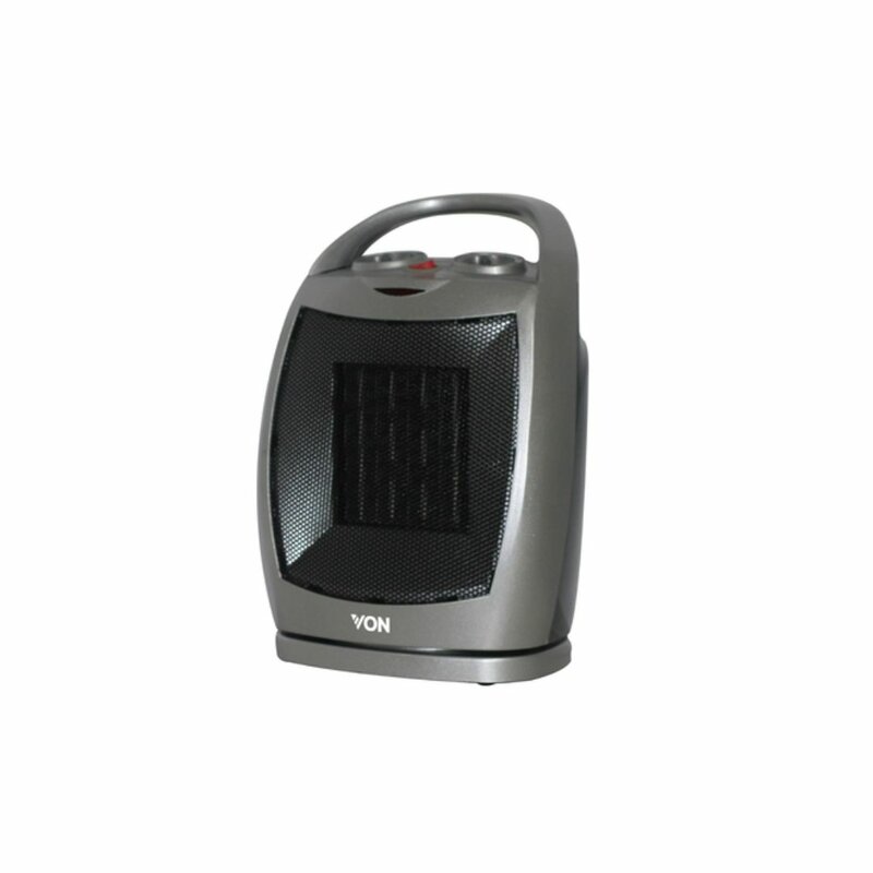 Von VSHJ15CY Ceramic Heater - 1500W by Heaters