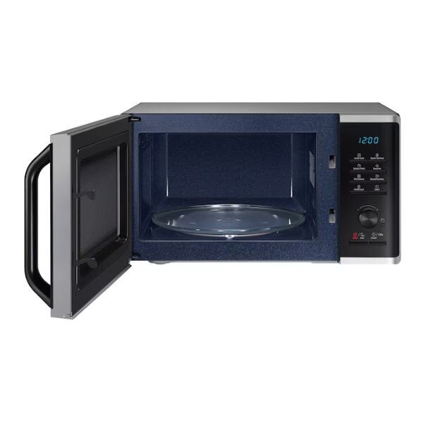 SAMSUNG 23L Solo Microwave - Freestanding, Ceramic Enamel, LED Display, Model MS23K3515AS by Samsung — view 2