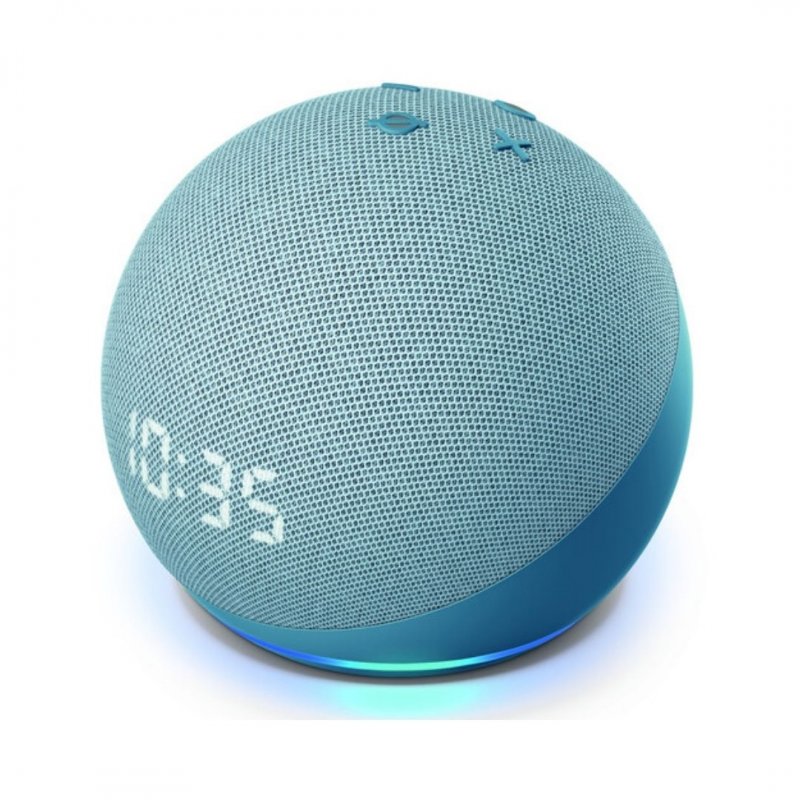 Amazon Echo Dot With Clock (4th Generation) by Amazon — view 3