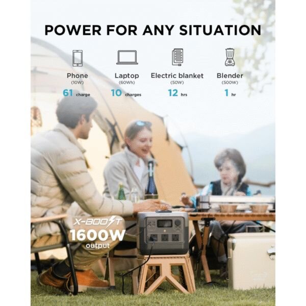 EcoFlow River 2 Pro ZMR620-B-UK Portable Power Station by Ecoflow — view 2