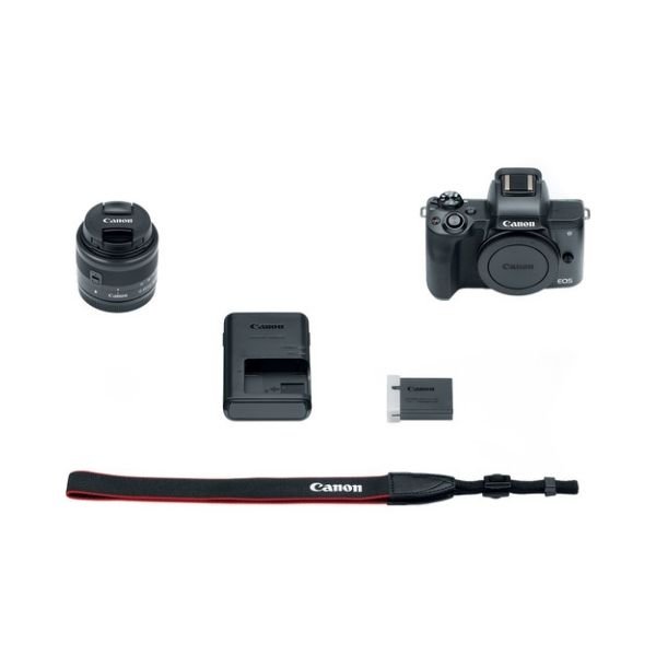 Canon EOS M50 Mirrorless  With EF-M 15-45mm Lens by Canon — view 4