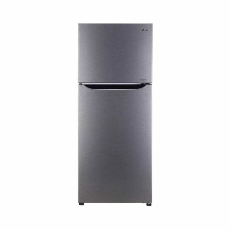 LG GL-C252SLBB Refrigerator, Top Mount Freezer, 234 L - Silver by LG