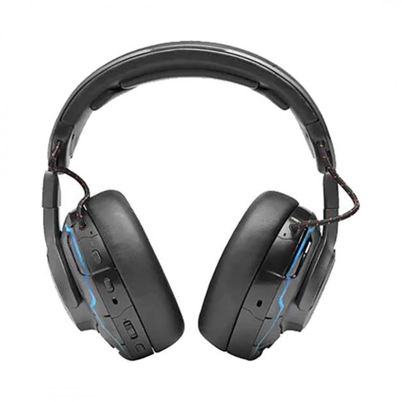 JBL Quantum ONE Noise-Canceling Wired Over-Ear Gaming Headset (Black) by JBL — view 2