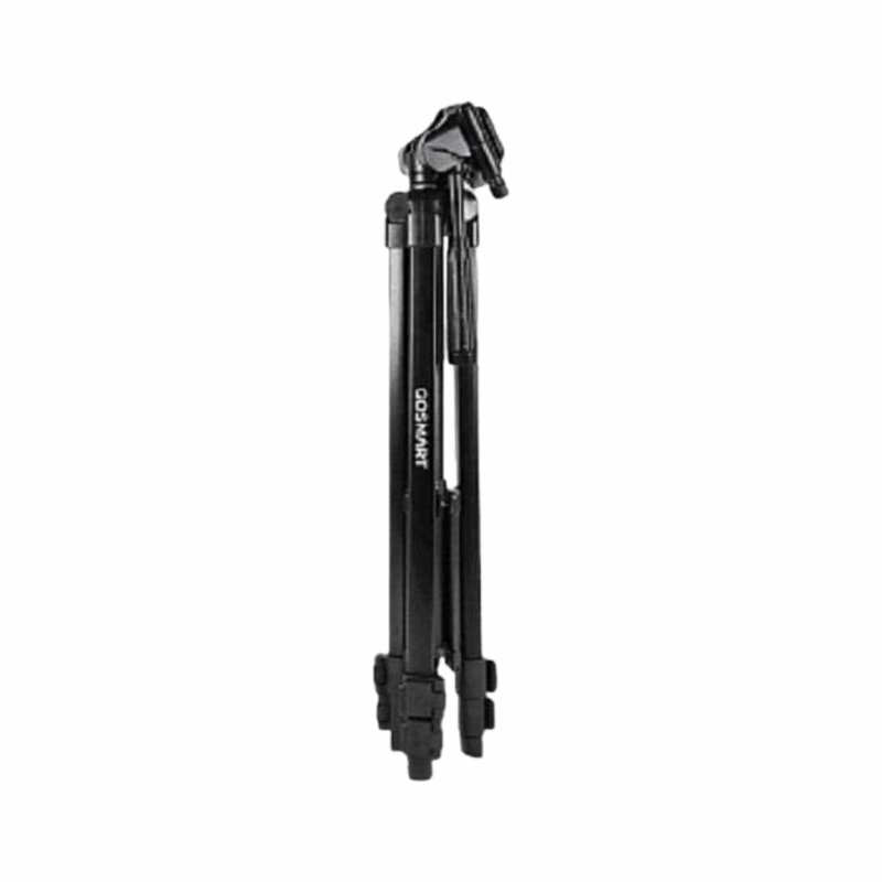 GoSmart Professional Foldable 3 Way Pan Head Camera Tripod 4.4 Ft With Bag - TR450CS by Other — view 3