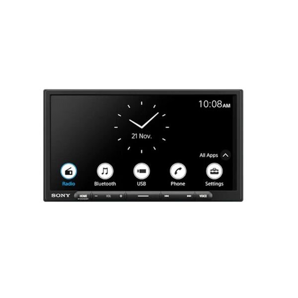 Sony XAV-AX4000 – 6.95 Inch Touchscreen, Wireless CarPlay & Android Auto by Sony