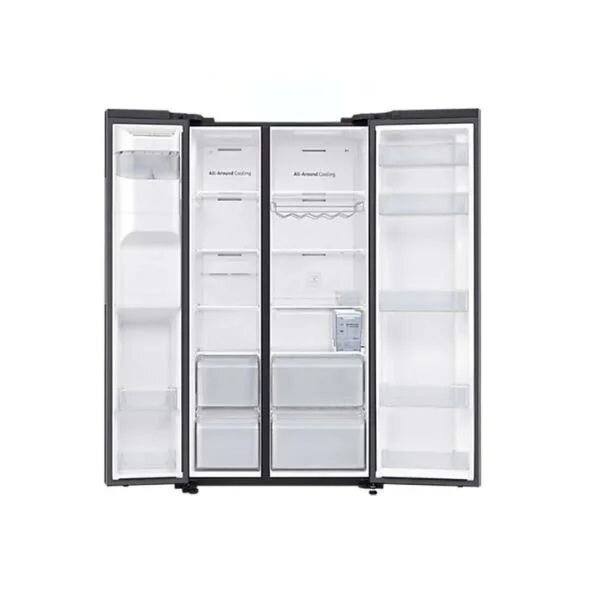 Samsung 635L Side By Side Fridge - Digital Inverter, RS70F65K3TUT by Samsung — view 2