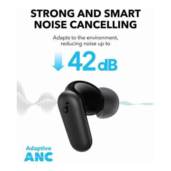 Anker R50I NC Wireless Earphones – Active Noise Cancellation, Bluetooth, Water-Resistant by Anker — view 4