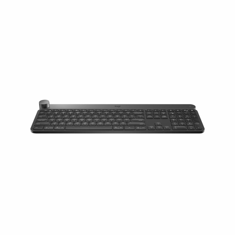 Logitech Craft Advanced Keyboard Advanced Keyboard With Creative Input Dial by Mouse/keyboards — view 2