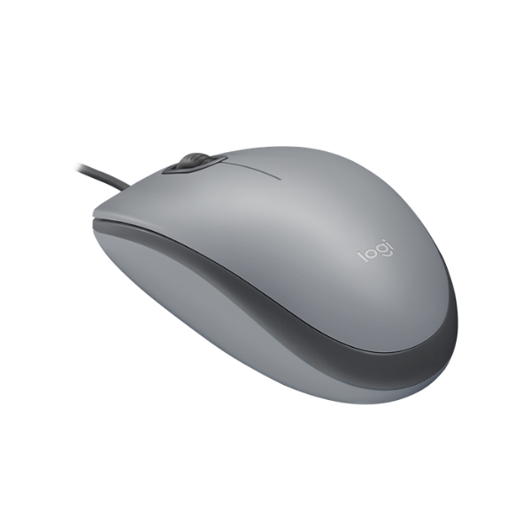 Logitech USB Silent Mouse M110S - Mid Grey by Logitech — view 2