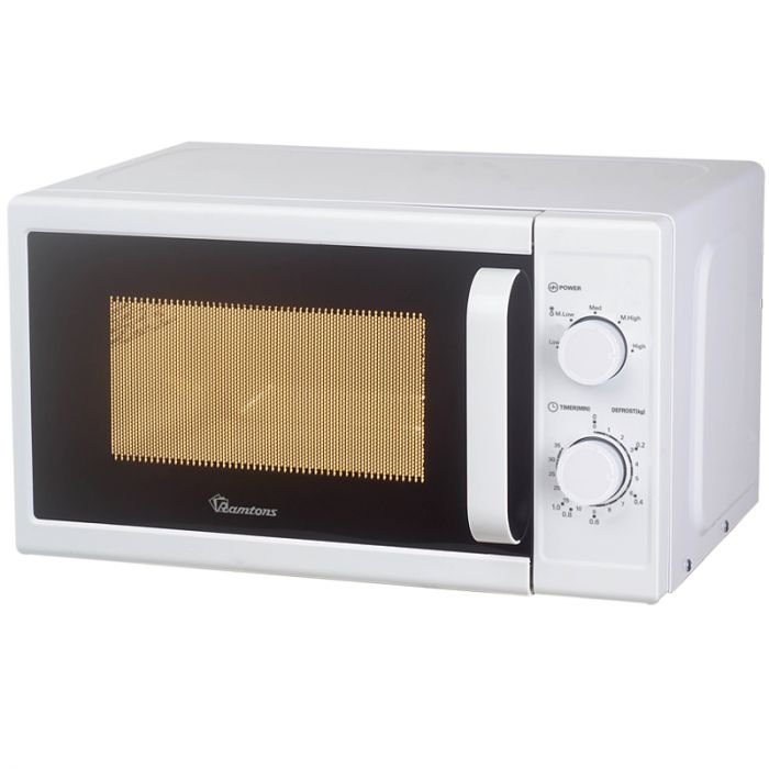 Ramtons 20 LITERS MANUAL MICROWAVE WHITE- RM/328 by Ramtons