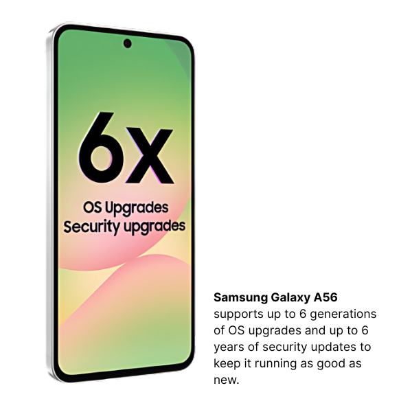 Samsung Galaxy A56 5G, [8GB RAM 128GB] , [8GB RAM 256GB], [12GB RAM 256GB] Dual SIM by Samsung — view 5